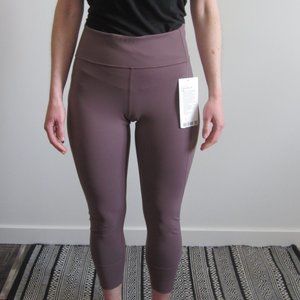 LuluLemon mauve workout leggings